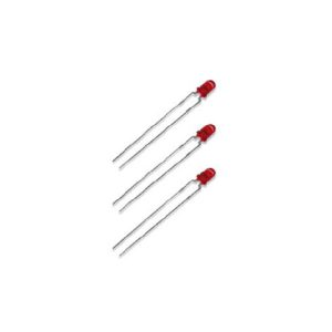 LED 3MM YL 60° ALG 7.2-18MCD C/DF T/R